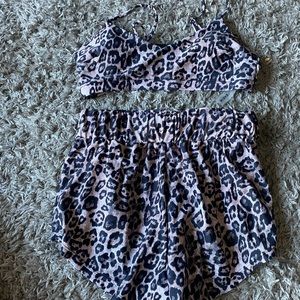 Shein bikini shorts and top set